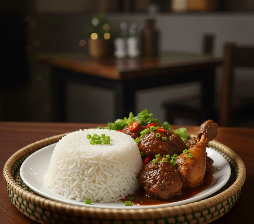 Rice & Chicken Stew - Best food in Magamaga