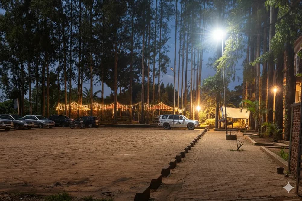 Lighting & Security at Kiston - Safe and secure food stop in Magamaga